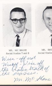 McShane's Admonition