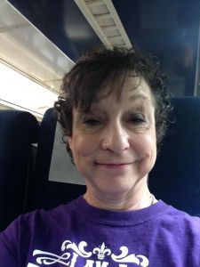 Selfie on AmTrak