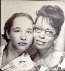 Mom and Me (age 13)