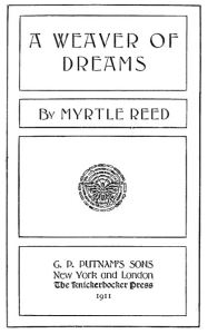 a-weaver-of-dreams-front-page