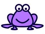 Purple inLinkz Frog